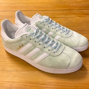 adidas Gazelle Sneakers Light Green Mint Size 9.5 Shoes Samba Summer